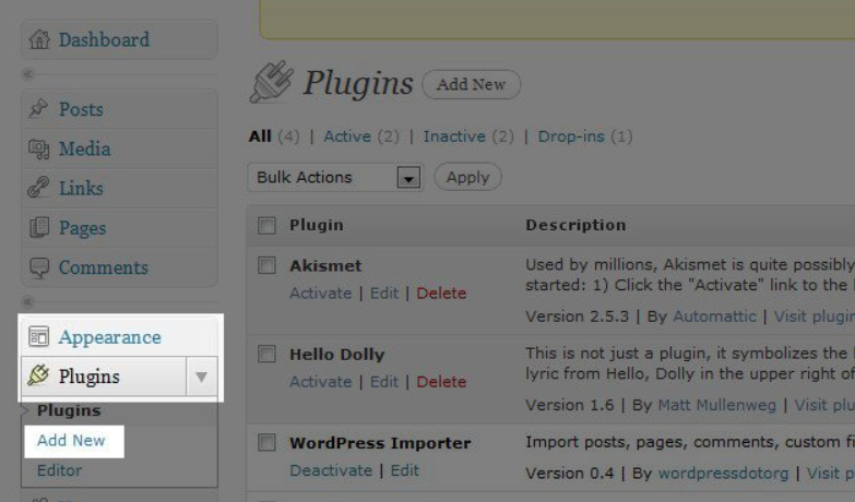 WordPress avec WP Super Cache Plugin WordPress avec WP Super Cache Plugin