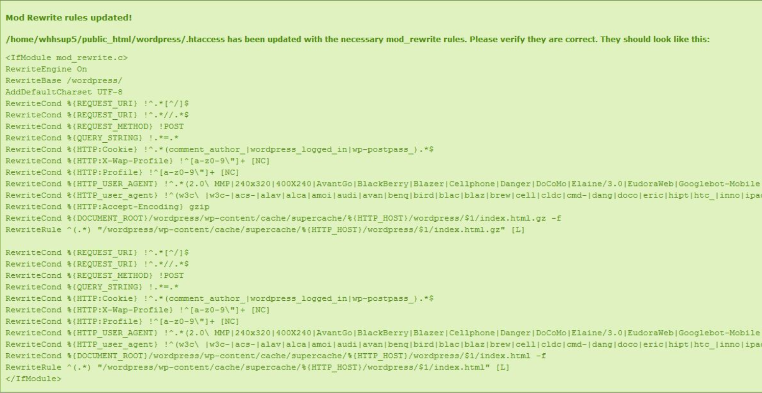 WordPress avec WP Super Cache Plugin WordPress avec WP Super Cache Plugin