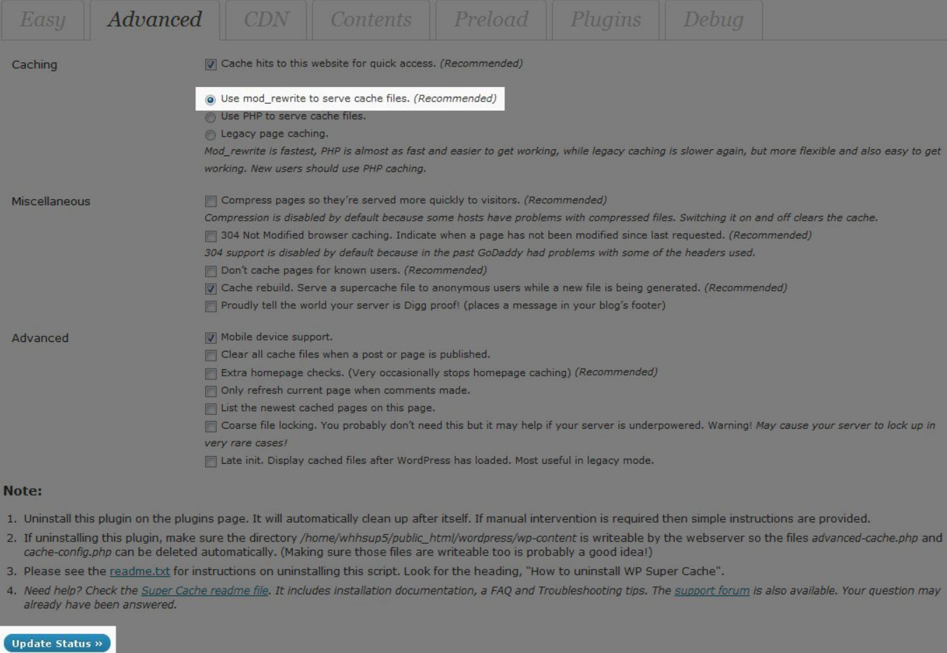 WordPress: configuration avancée WordPress: configuration avancée
